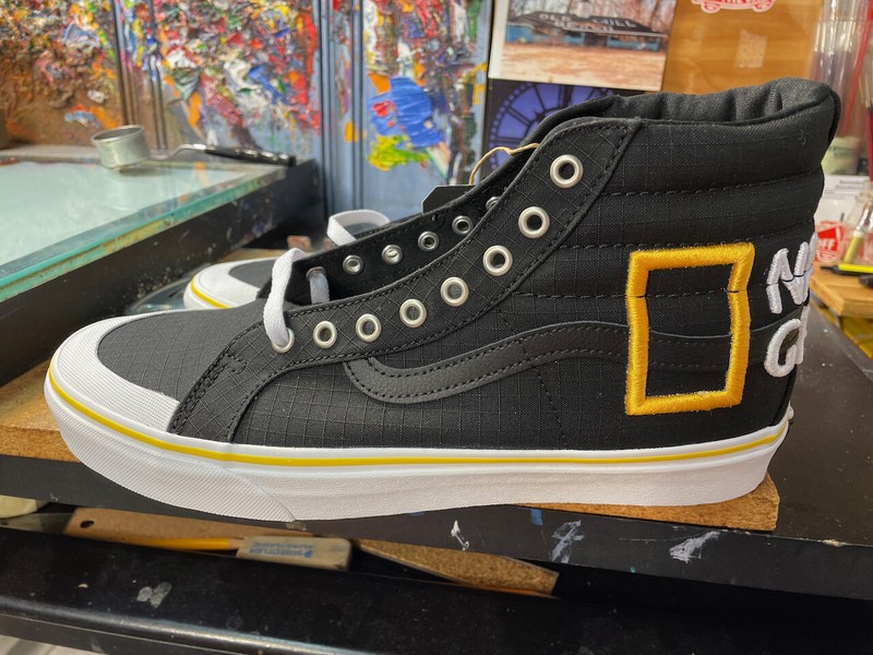 Vans Sk8-Hi Reissue 13 National Geographic Logo Size US 11 Men's New  VN0A3TKPXHP: купить с доставкой из США, цена 12 563 руб - (295137223127)